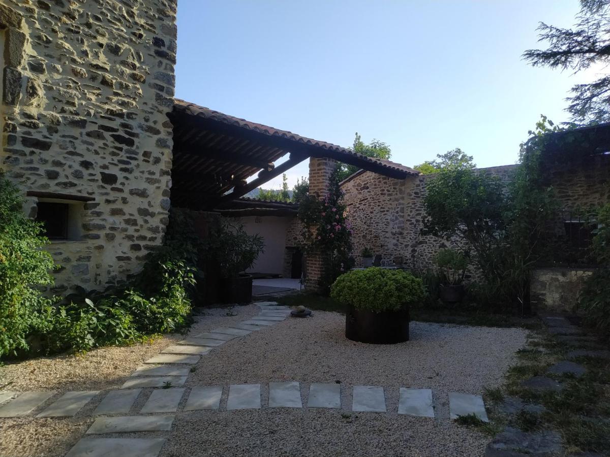 La Ferme Ranc - Gite Le Cosy Gagnières Buitenkant foto